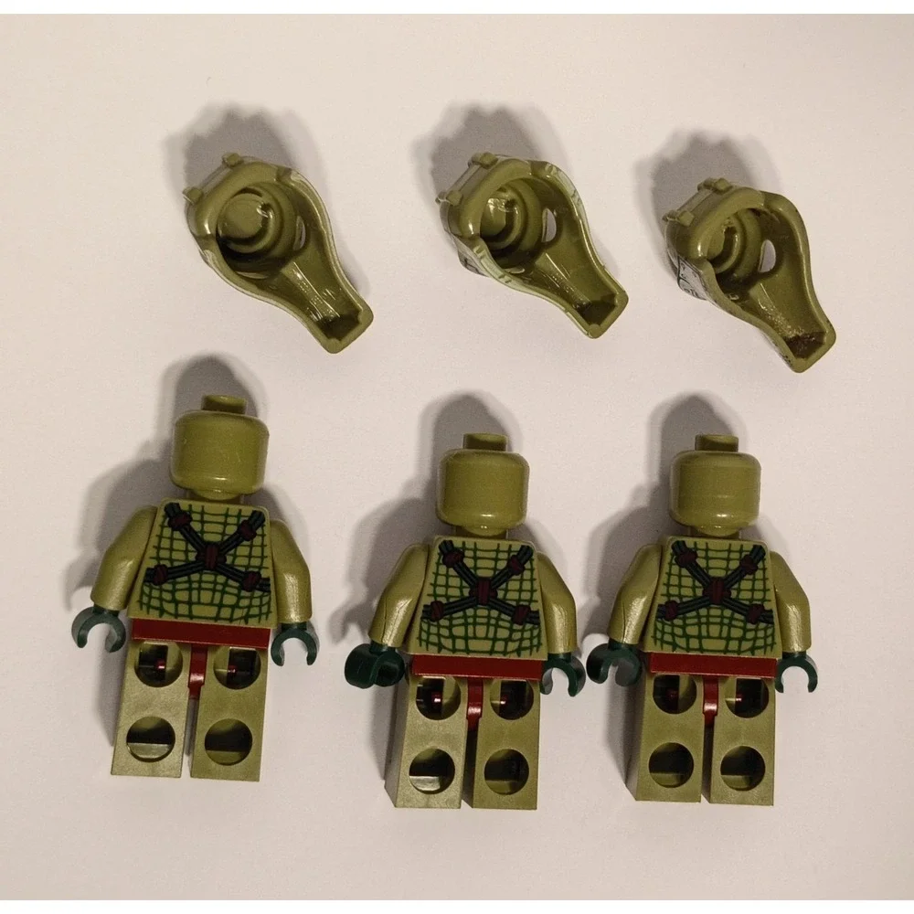 LEGO Minifigure Legends of Chima Crawley LOC013 Lot of 3